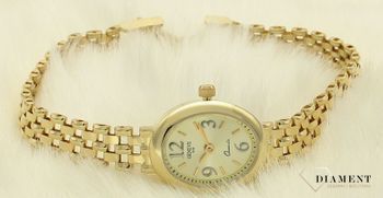 Złoty zegarek Geneve damski 585 biżuteryjna bransoletka 17 gram złota ZG 173 (6).jpg